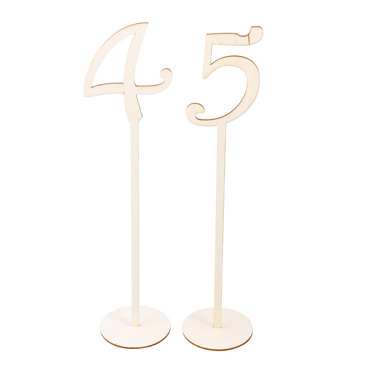 

30 Wooden Signs Table Numbers Decoration Table Numbers for Wedding Wood Material Banquet Home Event