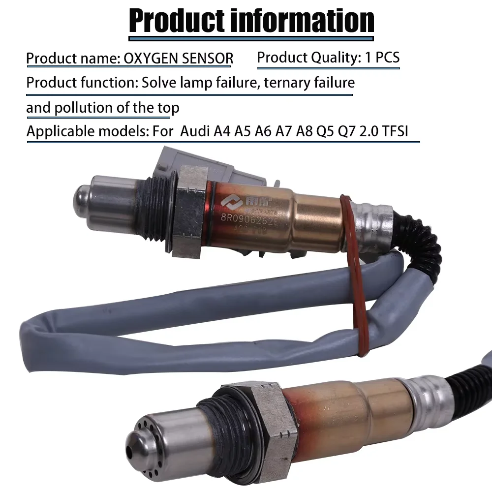 0258027114 0258027115 ل B-osch O2 الأوكسجين الاستشعار لأودي A4 A5 A6 A7 A8 Q5 Q7 2.0 TFSI CNCE 8R0906262E 0258027060 8R0906262 #5