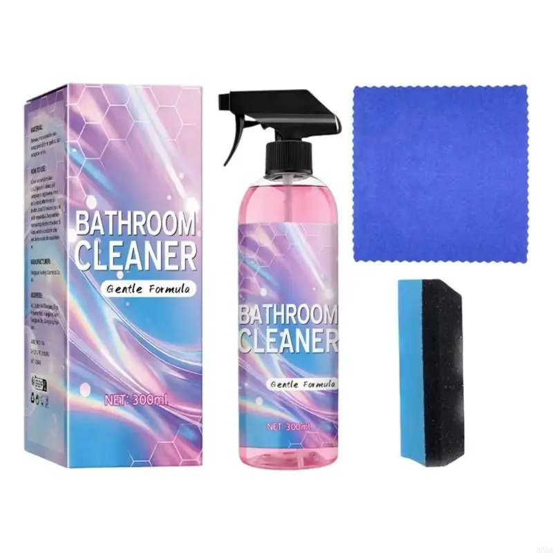Effective Bathroom Cleanser 300ml Remove From Ceramic Glass And Metal Parts With Gentle Formula 87HA
