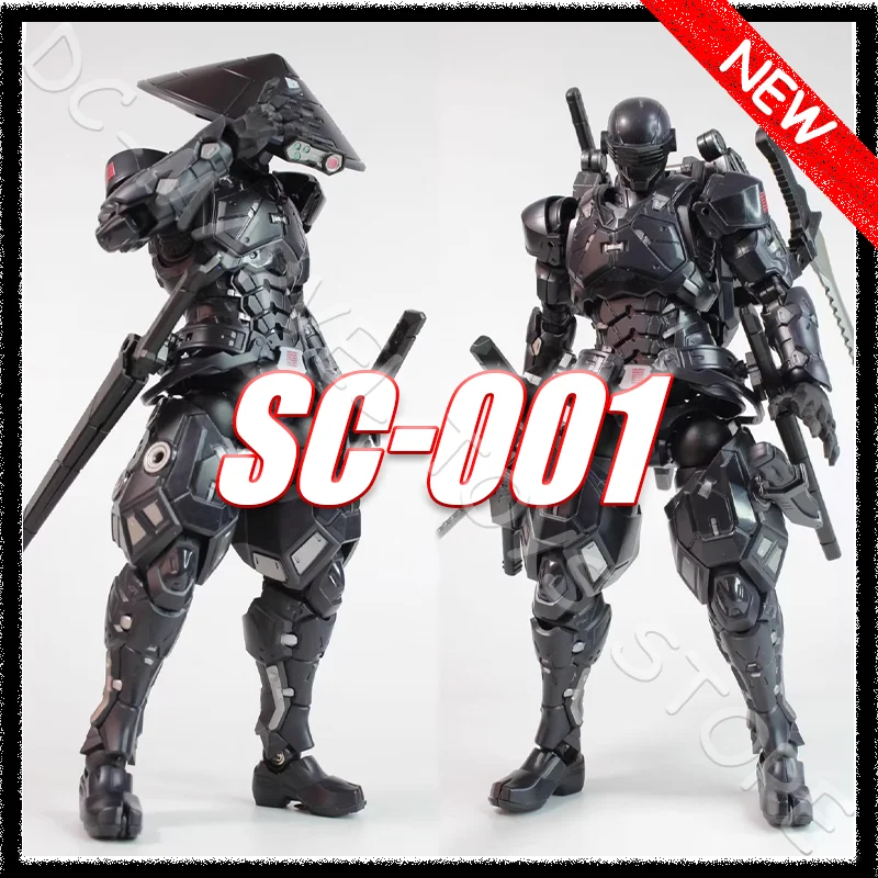 

In Stock Black Warrior Special Forces Snake Eyes Super Power Darth Vader Sc-001 Action Figure Cool Snake Eye Sc001 Assembly Toy