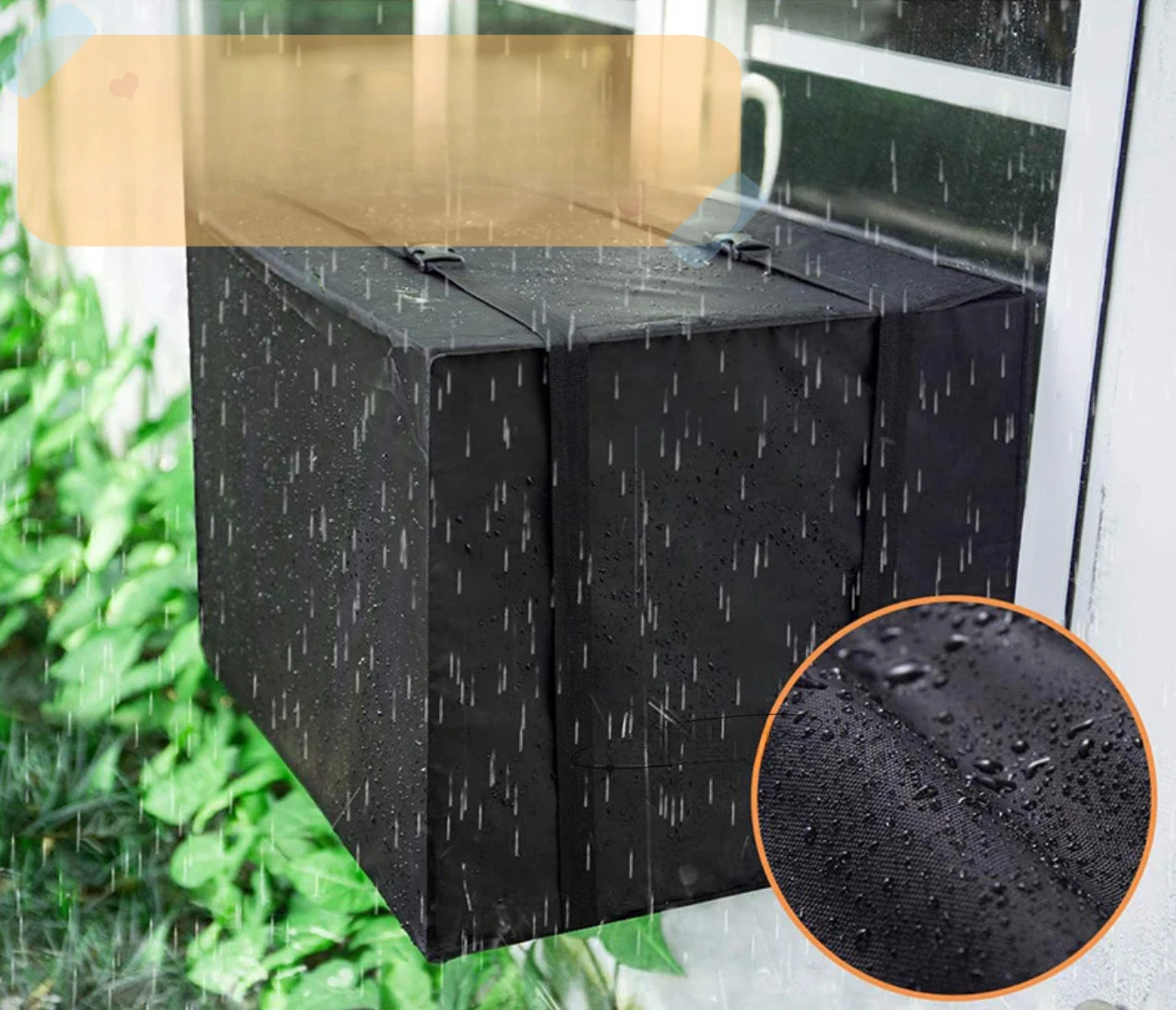 Dust Cover Hot Selling, Waterproof, Sunscreen, Dust Cover Outdoor Windows, Air Conditioning, External Unit Dust Cover 1PC