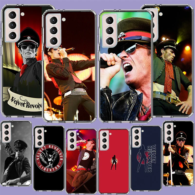 Velvet Revolver Phone Case for Samsung A16 A17 A26 A36 A56 A57 A55 A54 A37 A15 A25 A35 A14 A24 A34 Galaxy Note 20 10 A07 A06 A04
