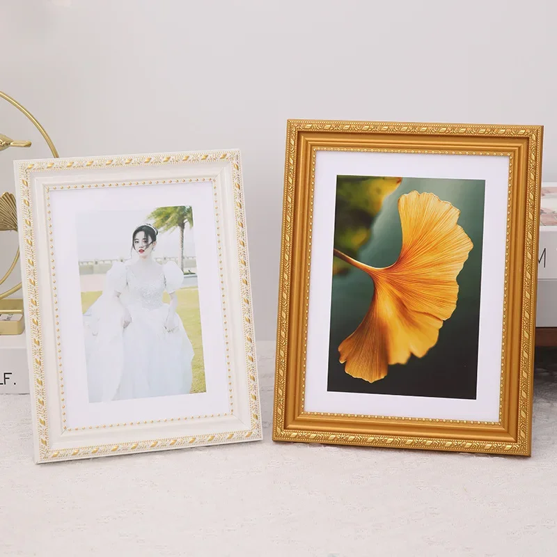 Classic Gold Wholesale Photo Frames for 6-inch 10-inch and A4 Wedding Pictures Wall Hanging Decor or Tabletop Display