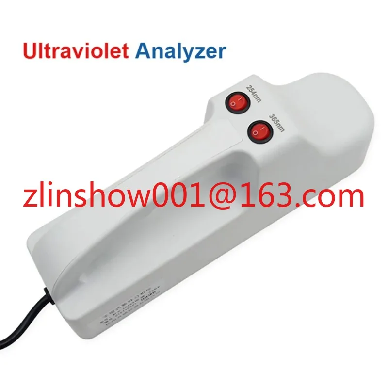 WFH-204BS lampu UV penganalisa Ultraviolet, peralatan Lab penganalisis UV sensitivitas tinggi 365nm/254nm