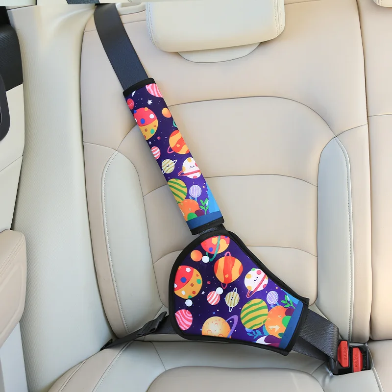 Car Child Safety Belt, Seat Shoulder Guard, Anchor, Safety Belt, Anti Pinch Neck Limiter, Stomach Protection view 3