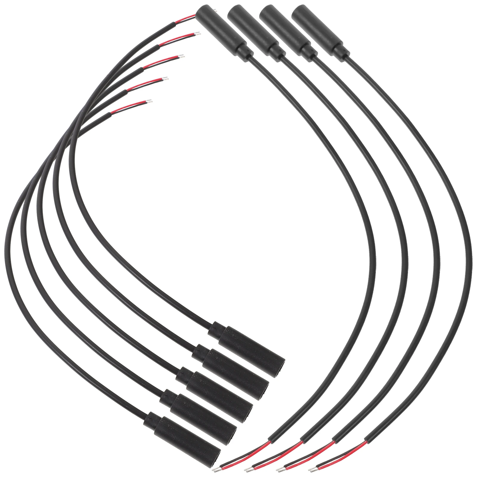 

10pcs 35mm Audio Mono 3.5Mm Audio Cable Mono Wire Plug Jack Bare Earphones Aux Durable Connector Repair Gaming Media Player