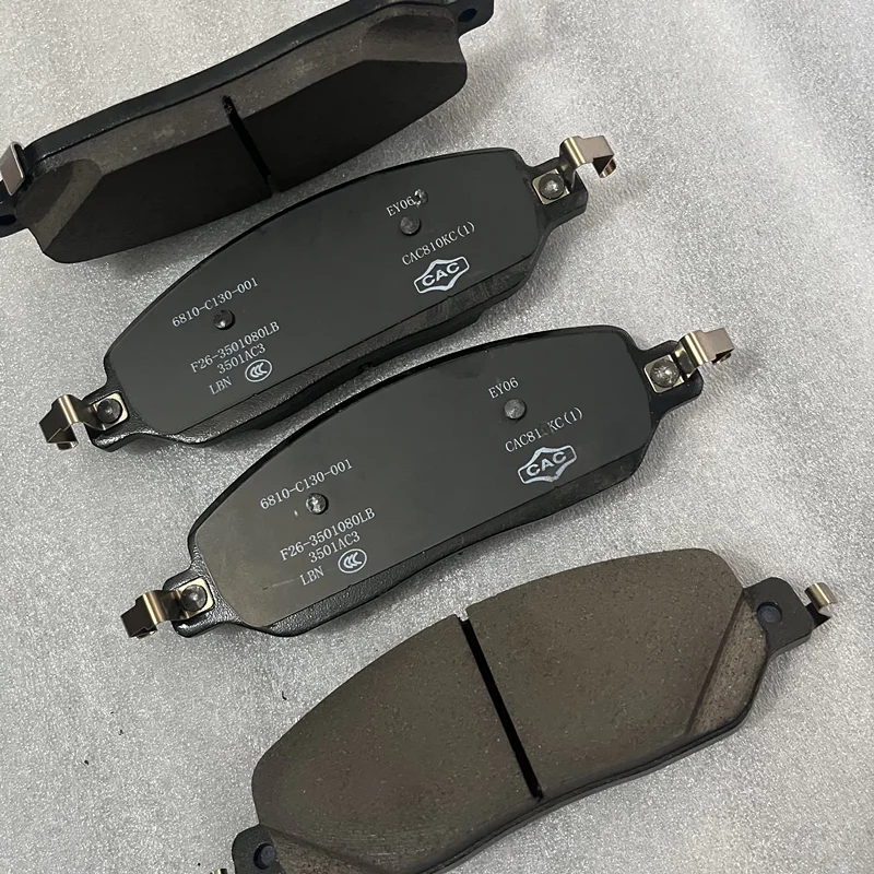 Genuine  parts High quality 4 pcs/set Front or  Rear Brake pads F26-3501080 /F26-3501080LB For Jetour Traveler ShanHai T1 T2