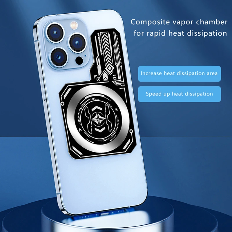 NEW 1Pc Mobile Phone Cooling Plate Heat Sink Extend Cooling Area Game Cooler Ultra-thin Cooling Plate