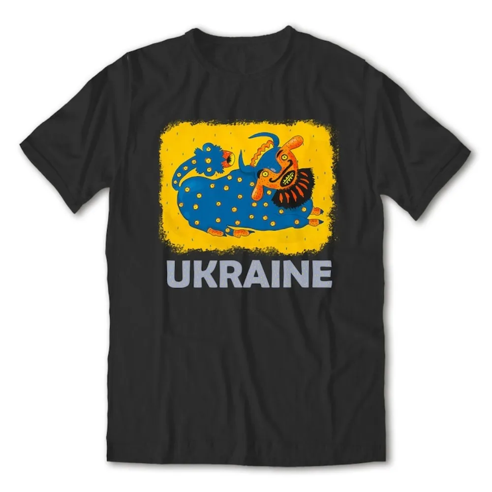 

Ukrainian Maria Primachenko T Shirt Ukrainian Ethnos T Shirt High Quality Cotton T-shirt Creative Sweatshirt Street Fashion