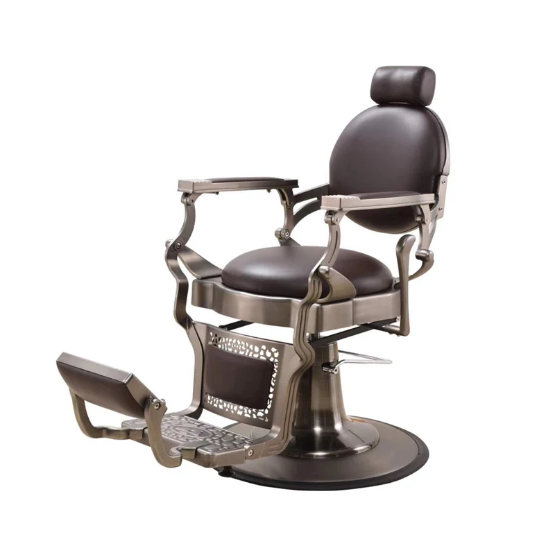 

High end oily hair salon chairs, barber shops, retro men's large chairs, hair salon dedicated hair salon chairs