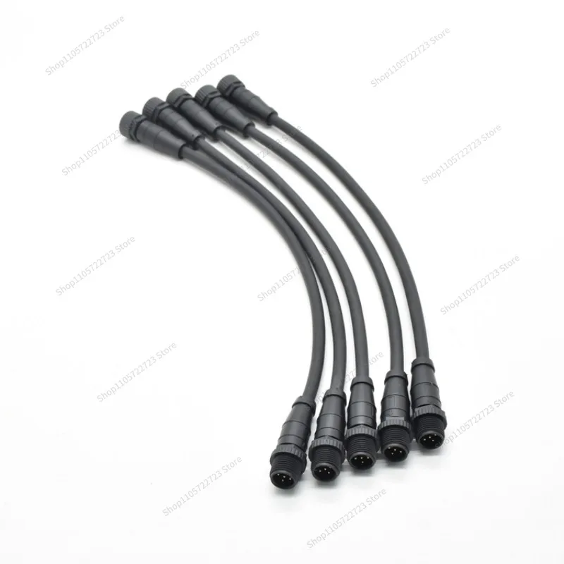 For M12-5 Core Nmea2000 Network Connector, Double Head Cable Connector