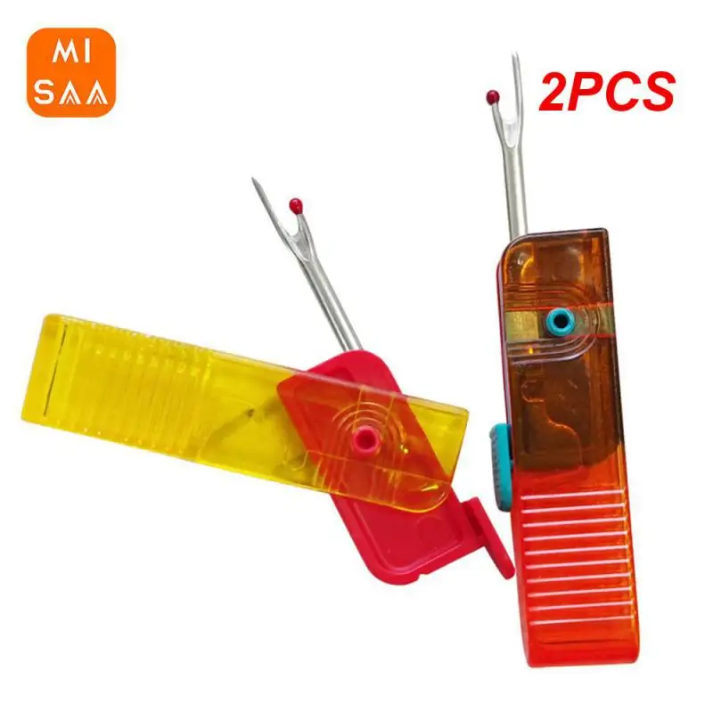 2PCS Suture Remover Durable Convenient Plastic Polychromatic Dismantling Tools Foldable Cord Remover Portable Simple