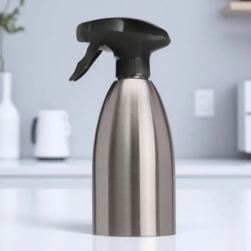 

500Ml Oil Mister Bottle Stainless Steel Fine Mist Sprayer for Cooking Baking Barbecue Healthy Oil Seasoning Tool