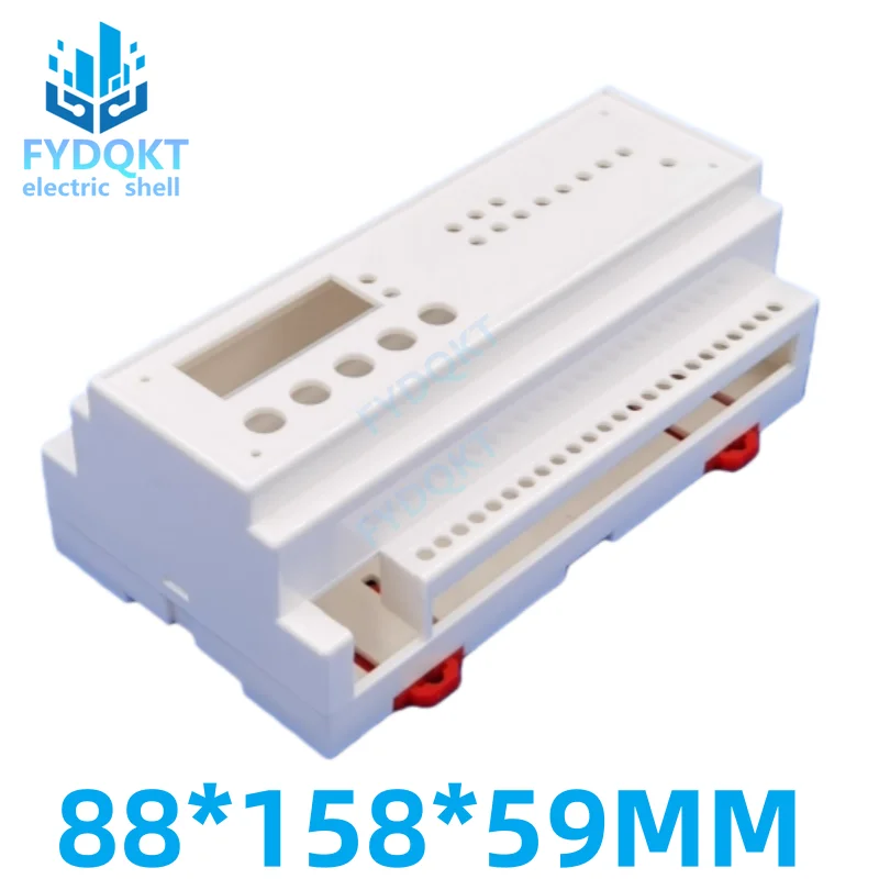 

Factory direct sales power module collector standard 35 rail electrical box stainless steel shell JG4-04-7 88x158x59MM