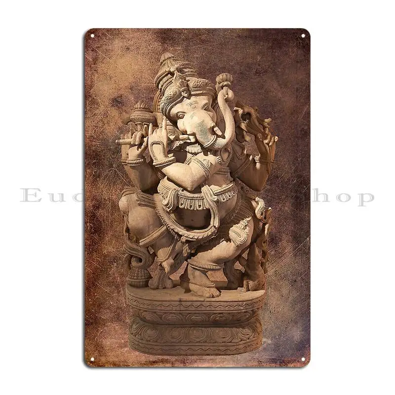 Ganesh Metal Sign Printed Wall Decor Wall Decor Cinema Cinema Tin Sign Poster