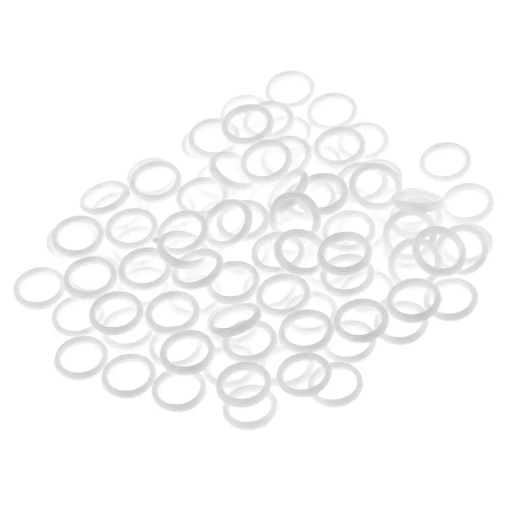Nylon Bra Straps Slide Buckle Bra Replacement O Ring Lingerie Accessories Sewing Fastener for Garters and Girdles