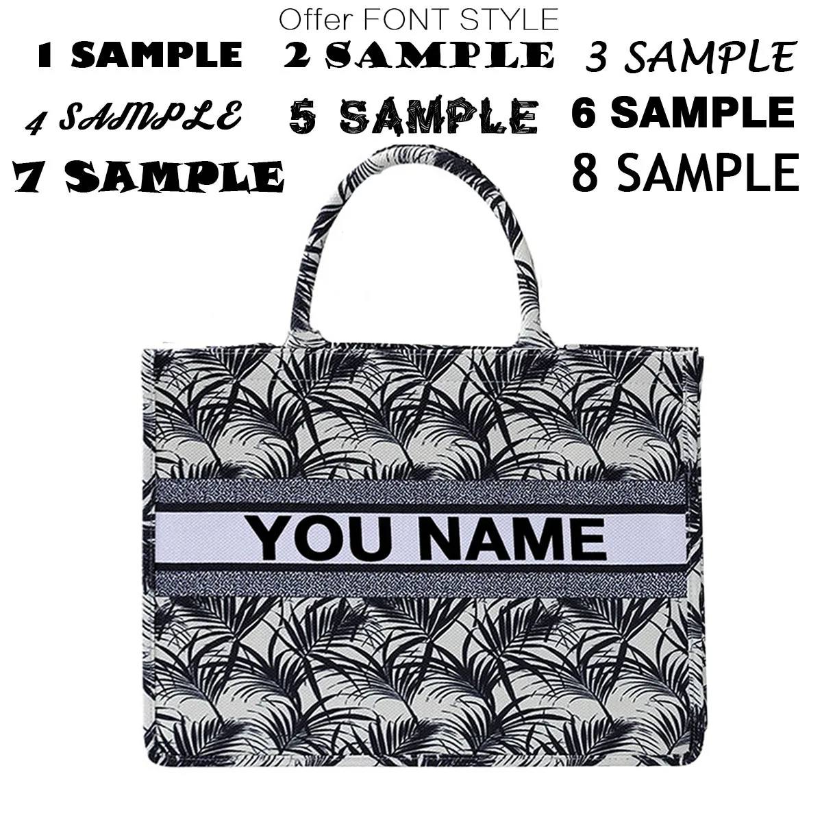 2025 حقائب نسائية حقائب يد من القماش اسم مخصص حقائب اليد عالية السعة التسوق الكتف كيس شخصية مخصصة طباعة حقائب الهدايا