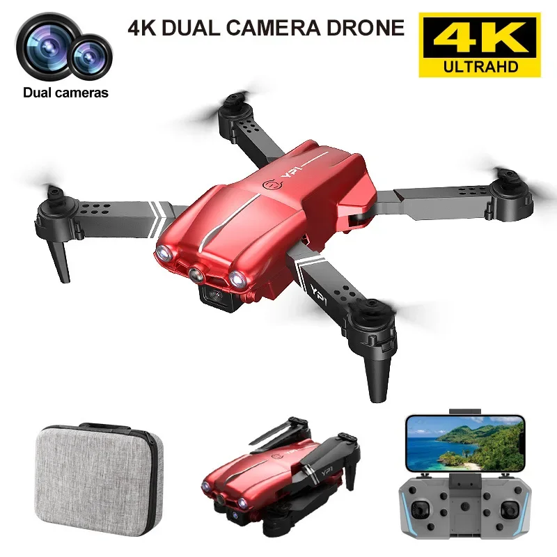 

YP1 Single Camera RC Aircraft Toy UAV Quadcopter 4K High-definition Aerial Photography 360 Degree Flip Optical Flow Drone