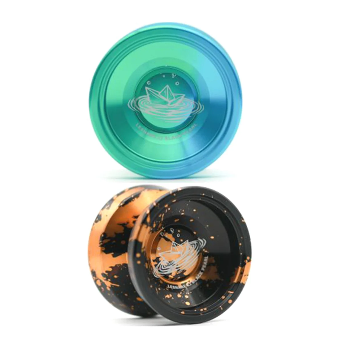 JOLESHARE X2 Professional Unresponsive Yoyo with Replaceable Responsive Bearings Strings and 2 Yo-Yo Gloves Gift B