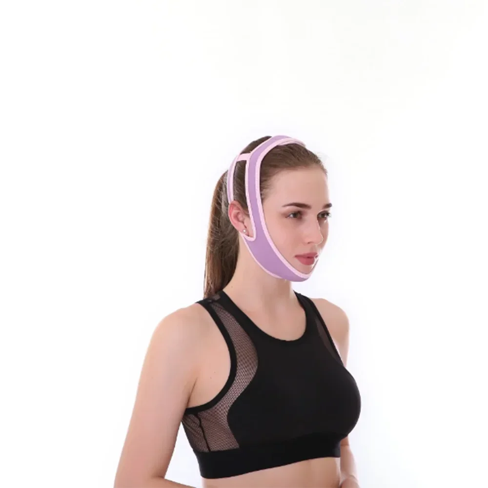 Nieuwe 1 stks Gezicht V Shaper Facial Afslanken Bandage Kin Wang Lift Up Riem Verminderen Dubbele Kin Band Gezichtsmassage huidverzorging Gereedschap