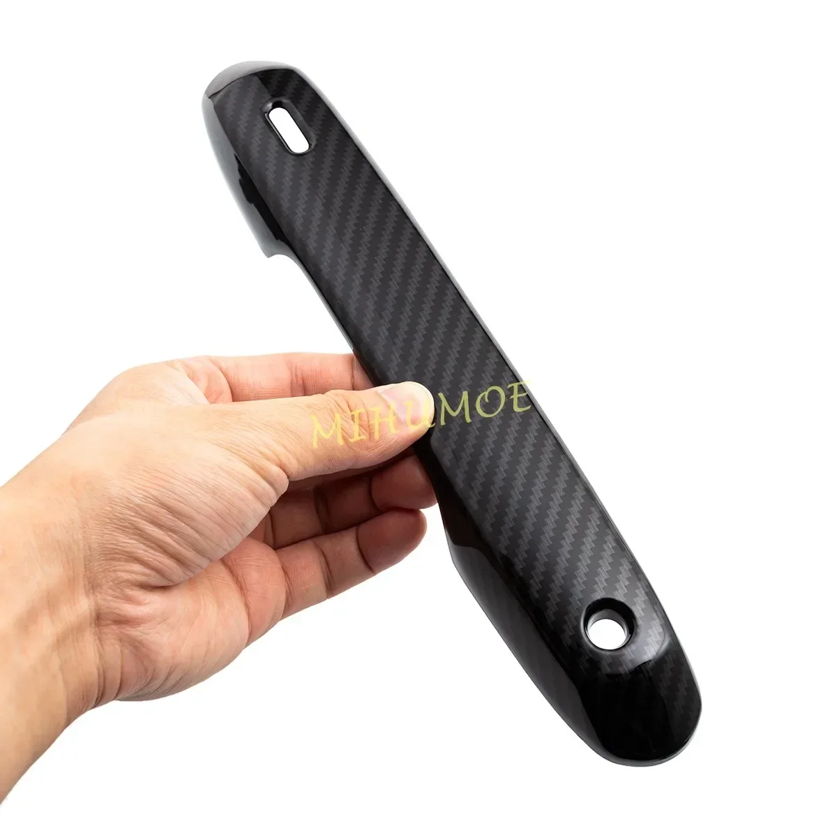 لتويوتا جراند هايلاندر لكزس GX550 2024 2025 2026 غطاء مقبض الباب الزخارف اكسسوارات ألياف الكربون