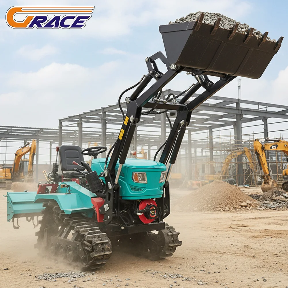 

Индивидуальный микротрактор мощностью 35 л.с. с насадкой для косилки, гусеничный трактор для жилой газонокосилки, пробуждения небольших сюжет для продажи