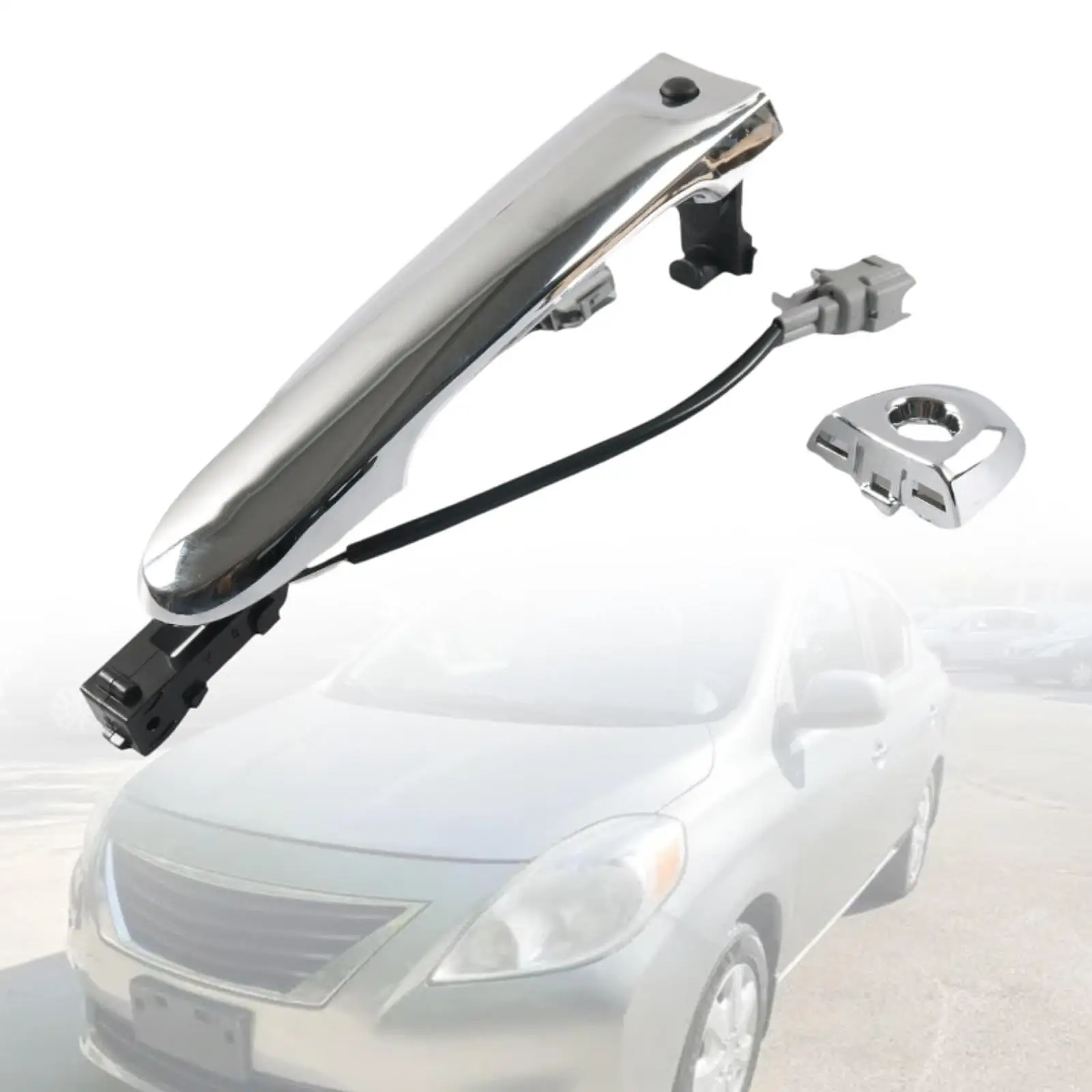 

A10547-01 Automobile Accessory Left Front Exterior Door Handle for Nissan Juke 2011-2017 Lightweight Simple Assembly Sturdy