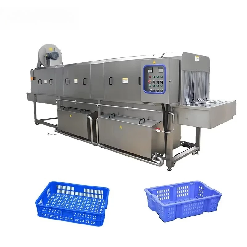Customized High Quality New Electric Industrial High Pressure Plastic Basket Cleaner For Cleaning Cages Trays And Tray Racks