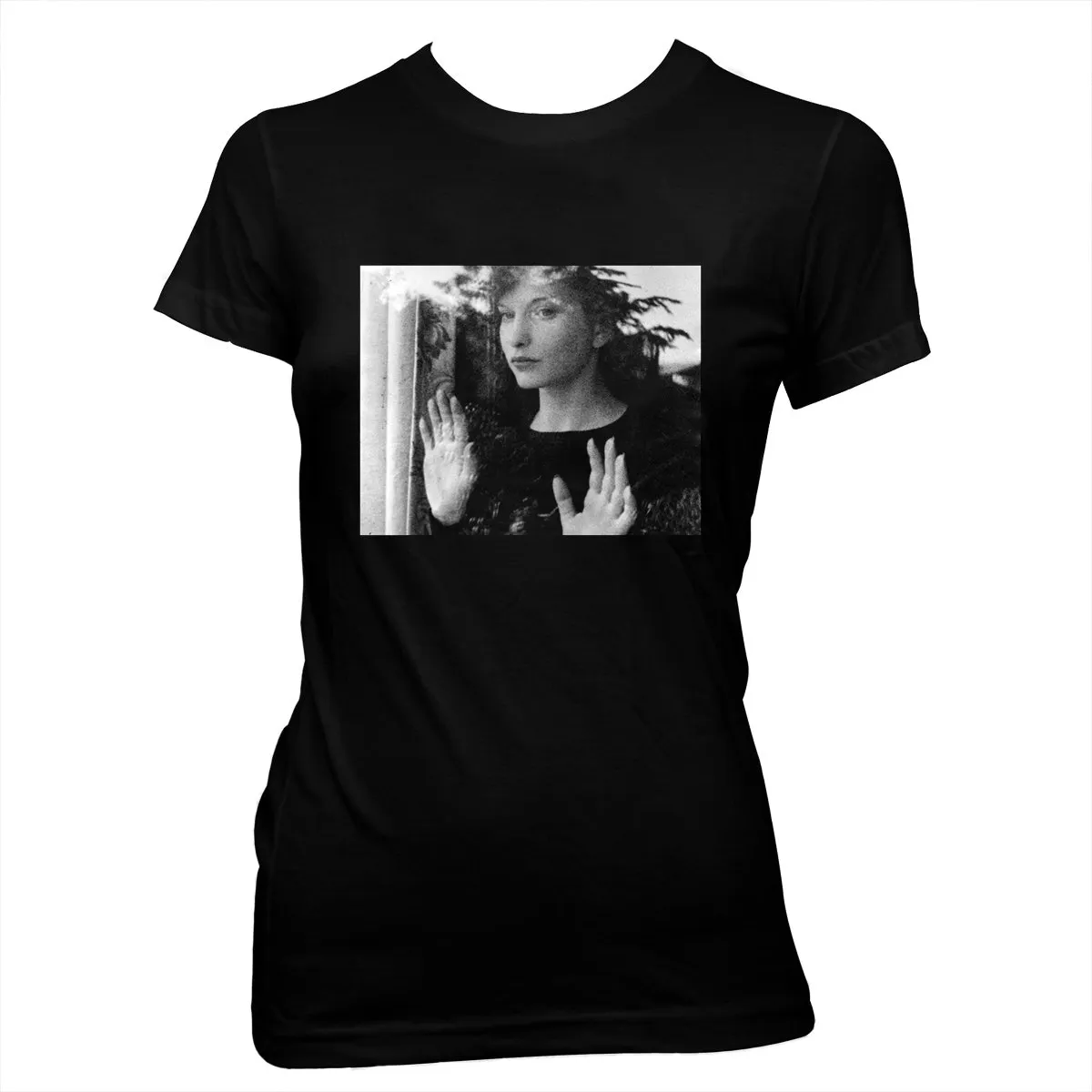 Maya Deren Meshes of the Afternoon Hand screened Pre shrunk Women's 100 Cotton T Shirt