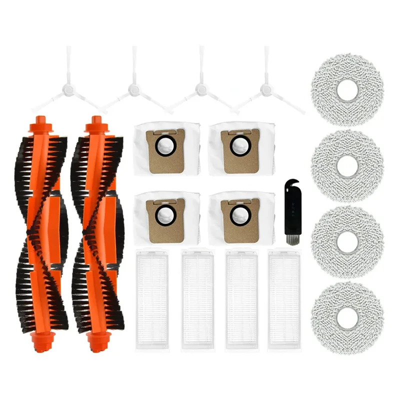 Стабильный робот-пылесос Xiaomi M30 Pro, основная щетка HEPA-фильтр, накладка для швабры, мешок для пыли, запасные части, аксессуары