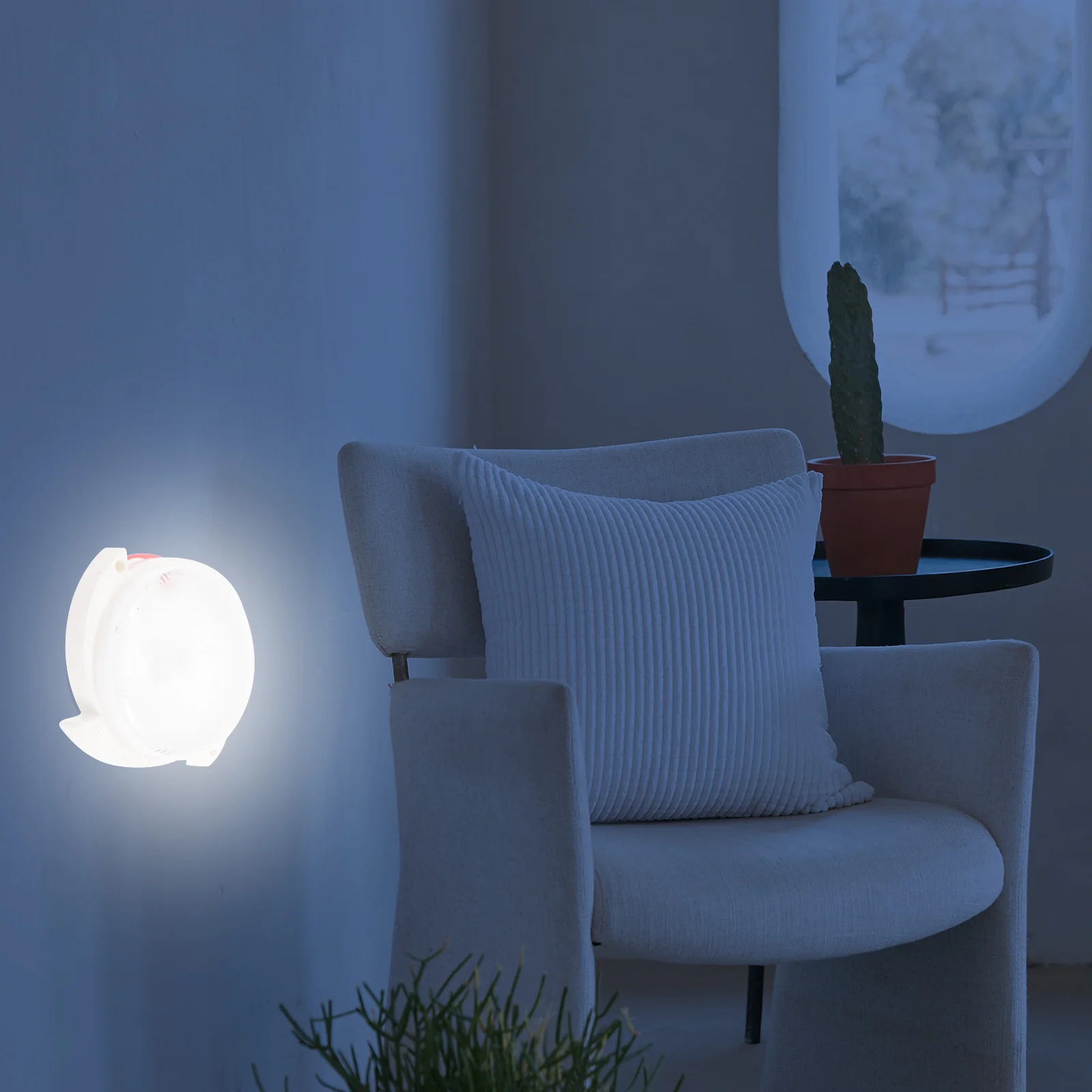 

Sound Light Sensor LED Ceiling Light Acrylic Motion Sensor Ceiling Lamp for Hallway Stair Laundry Basement Bathroom Garage