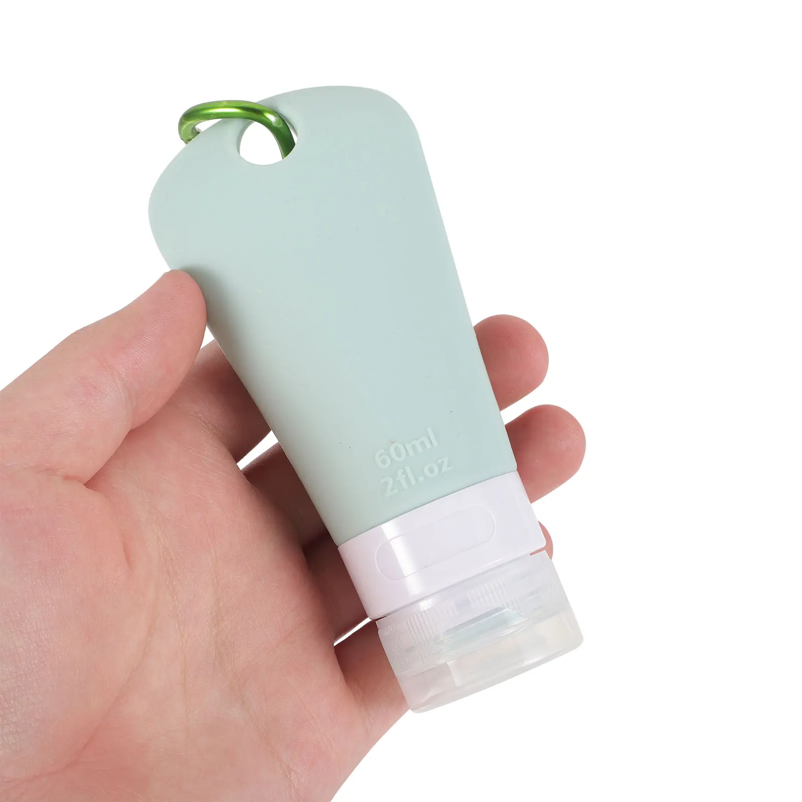 

4Pcs Travel Size Refillable Bottle Set Portable Shampoo Lotion Dispenser Smooth Squeeze Function Easy Carry for