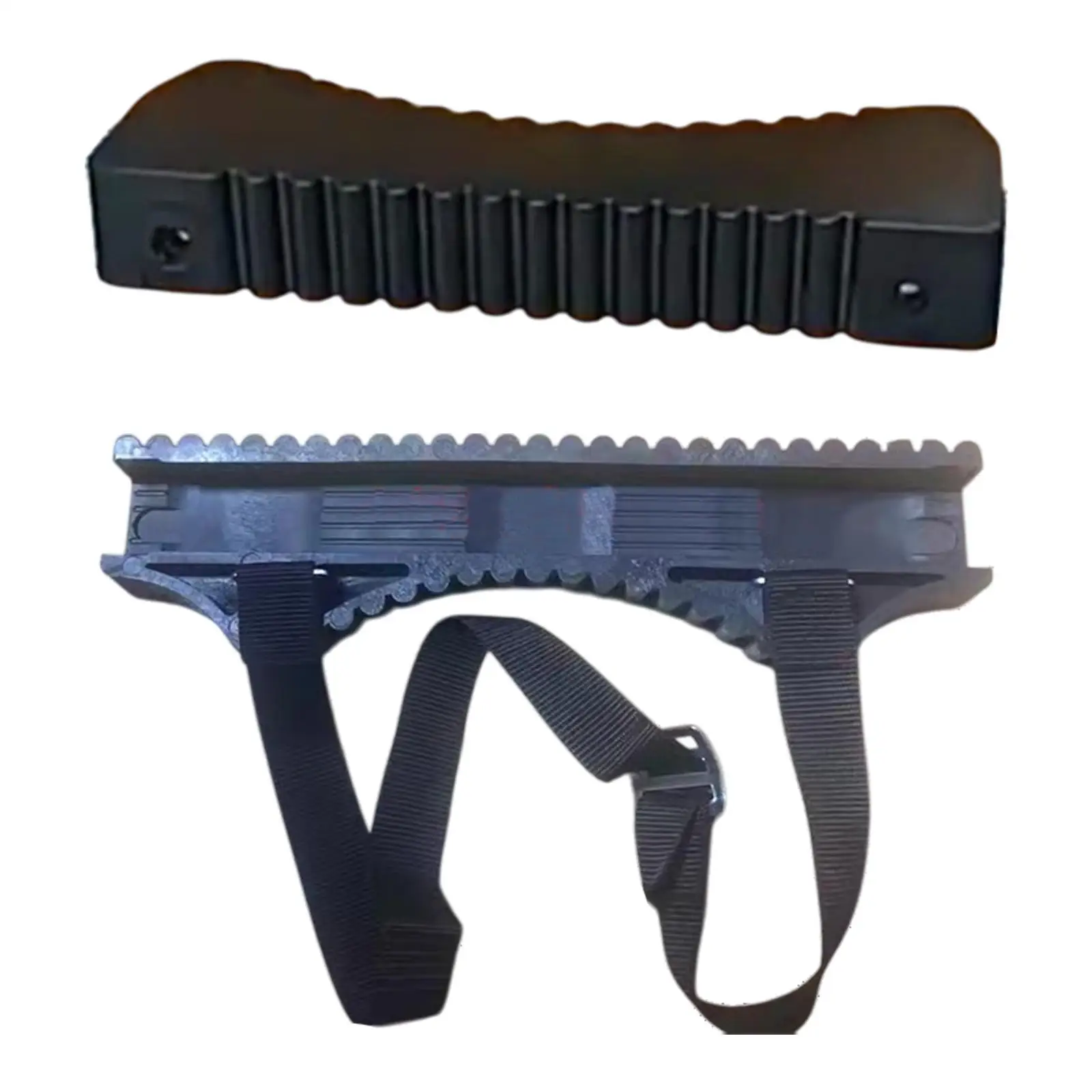 Stepladder Stabilizer with Rubber Component for Enhanced Safety on Slopes