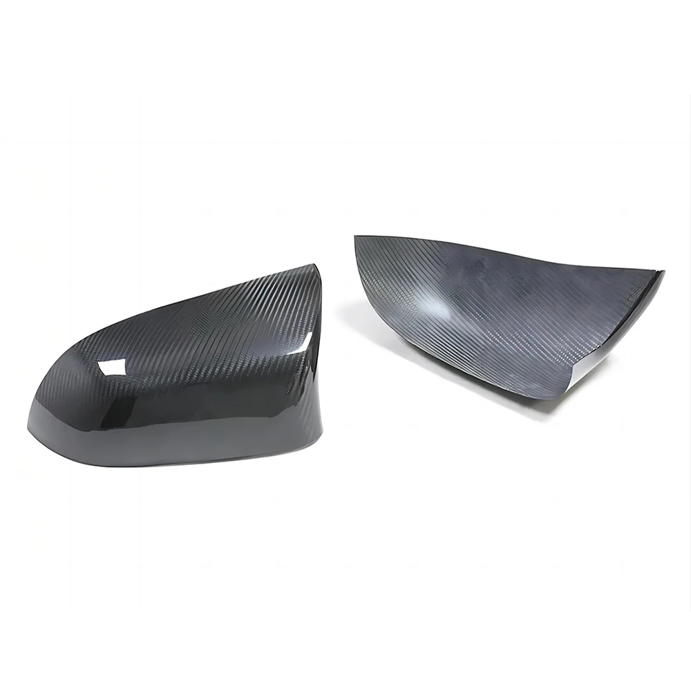 

Rearview Side Mirror Covers Cap For BMW F85 F86 X5M X6M OEM Style Dry Carbon Fiber Sticker Add On Shell