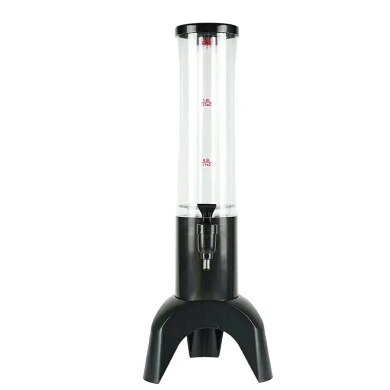 

ABLJ 1.5L Luminous Beer Tower Drink Dispenser Beer Barrel Mimosa Tower Wine Cannon Set For Parties Bars Pubs Restaurants