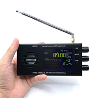 A69Z TEF6686 DSP Portable Radio Receiver Full-Band Radio Receiver With2.8-Inch LCD Display 65-108MHZ FM Digital Radio