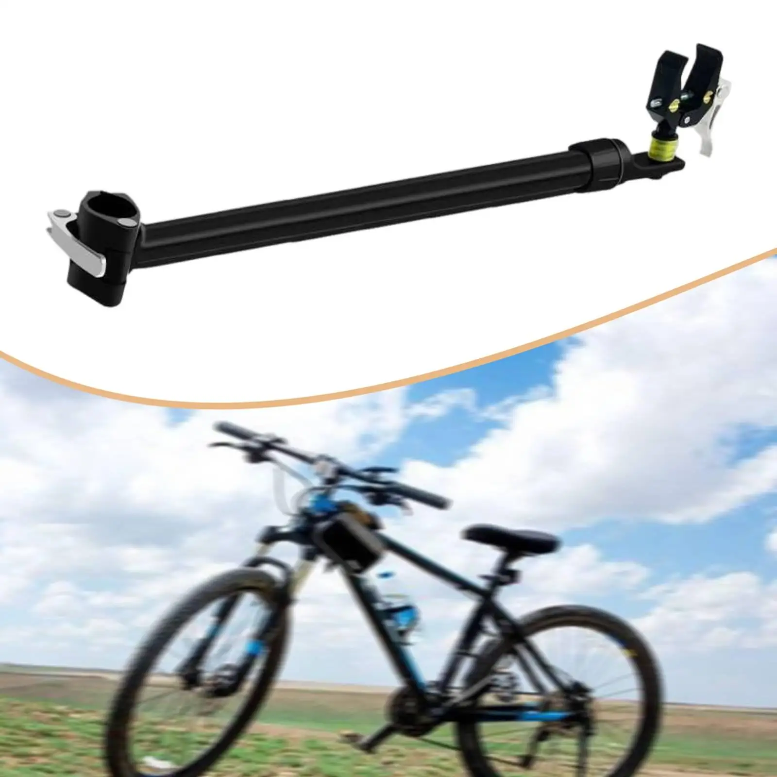 

Bike Trailer Hitch Connector for Wagon Bicycle Trailer Quick Release Clamp for Party