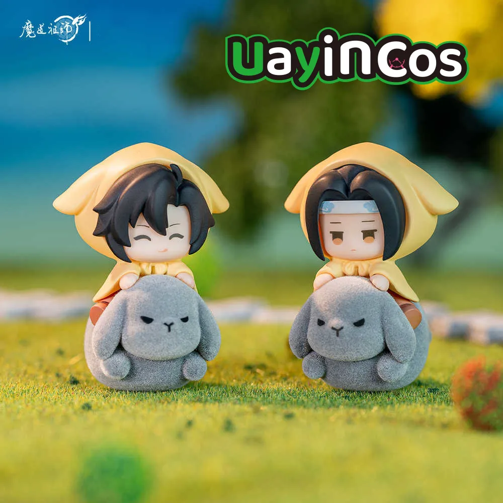 

Официальный Grandmaster Of Demonic MDZS Wei Wuxian Lan Wangji 4,5 см, фигурки кукол из ПВХ, модель, статуя, аниме-фигурка, куклы, игрушки, детский подарок