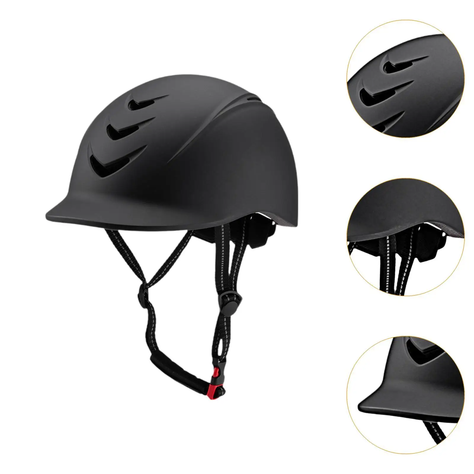Wind Resistant Equestrian Helmet Cap With Protective Features Adjustable Fit Best For Horse Riding And Cycling