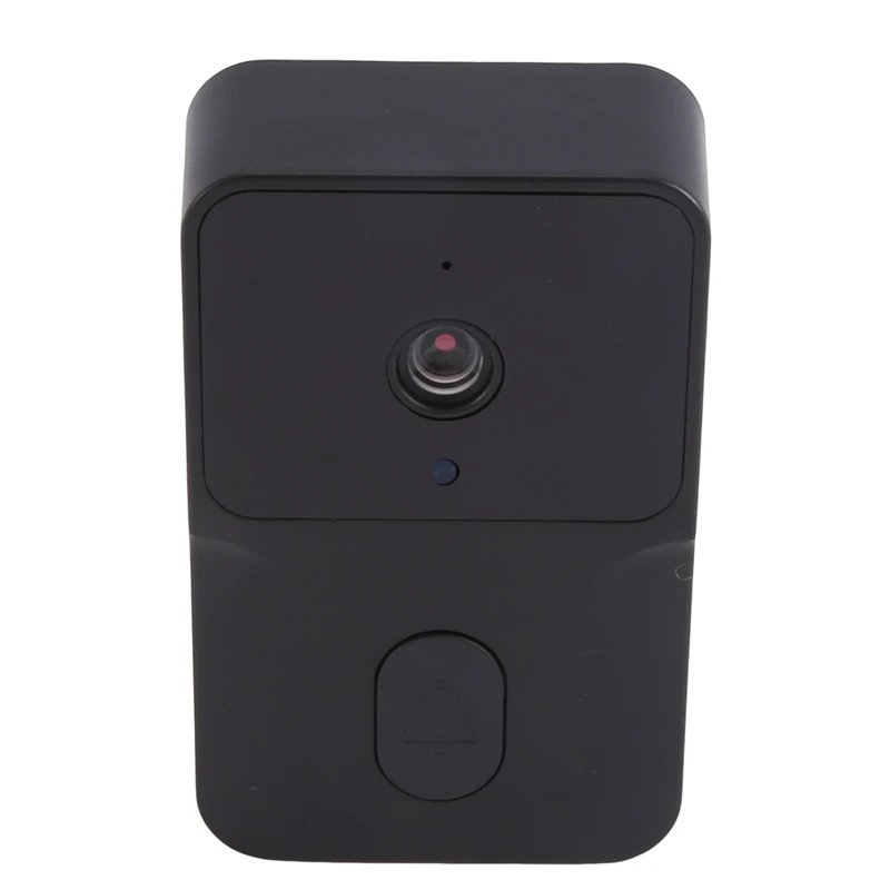 Tuya Intelligent Wifi Doorbell Outdoor High-Definition Camera Anti-Theft Door Bell Set Night Vision Monitor Door Phone Voice