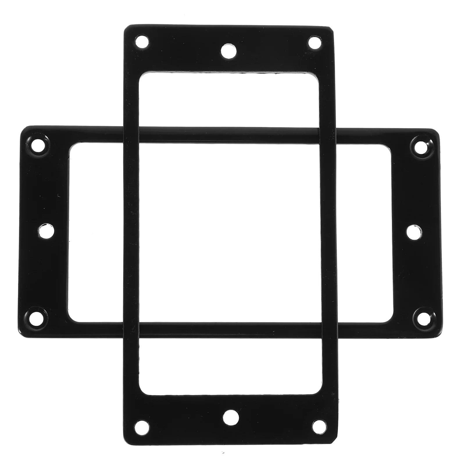 

2Pcs Electric Guitar Humbucker Pickup Covers Metal Flat Dual Coil Pickup Frames Replacement Guitar Parts Accessories