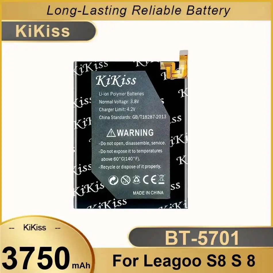 

3750mAh BT-5701 Mobile Phone Battery For Leagoo S8 S 8 Safe