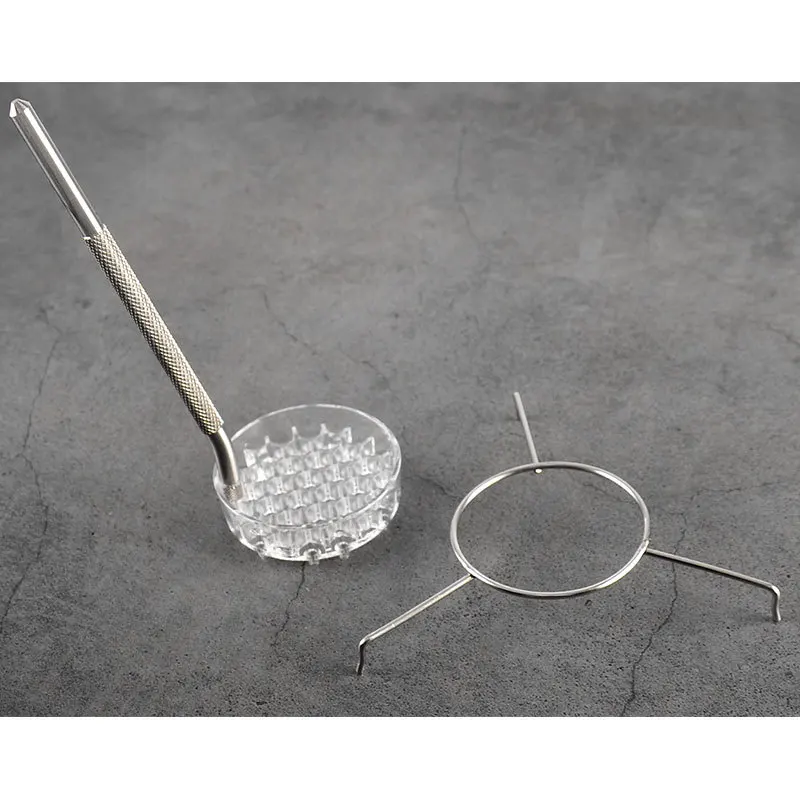 Lazy Hand Brewing Coffee Extraction Shower Drip Filter Uniform Water Outlet Honeycomb Portable Water Filter Tray