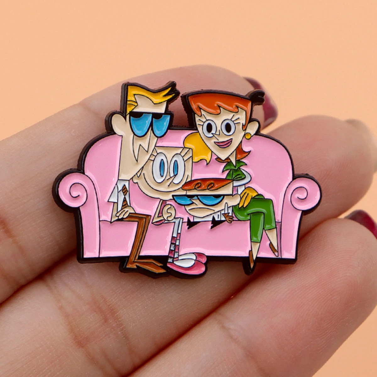 Cartoon Enamel Pin Funny Family Brooch Pines Lapel Pins Badge on Backpack Clothing Accessories Anime Jewelry Birthday Gifts