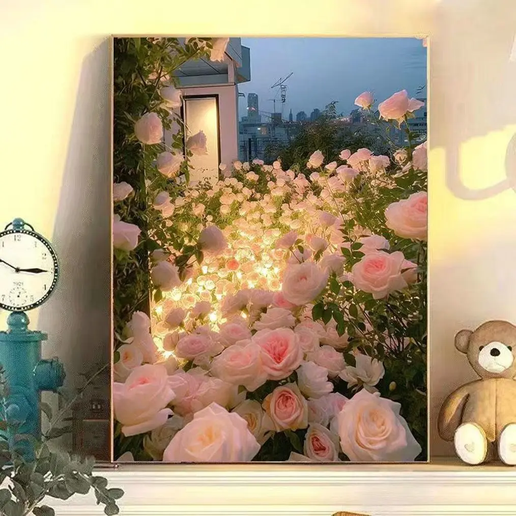 1 مجموعة فراشة اللوحة الزيتية الرقمية 2025 جديد DIY اليدوية النفط اللوحة التلوين