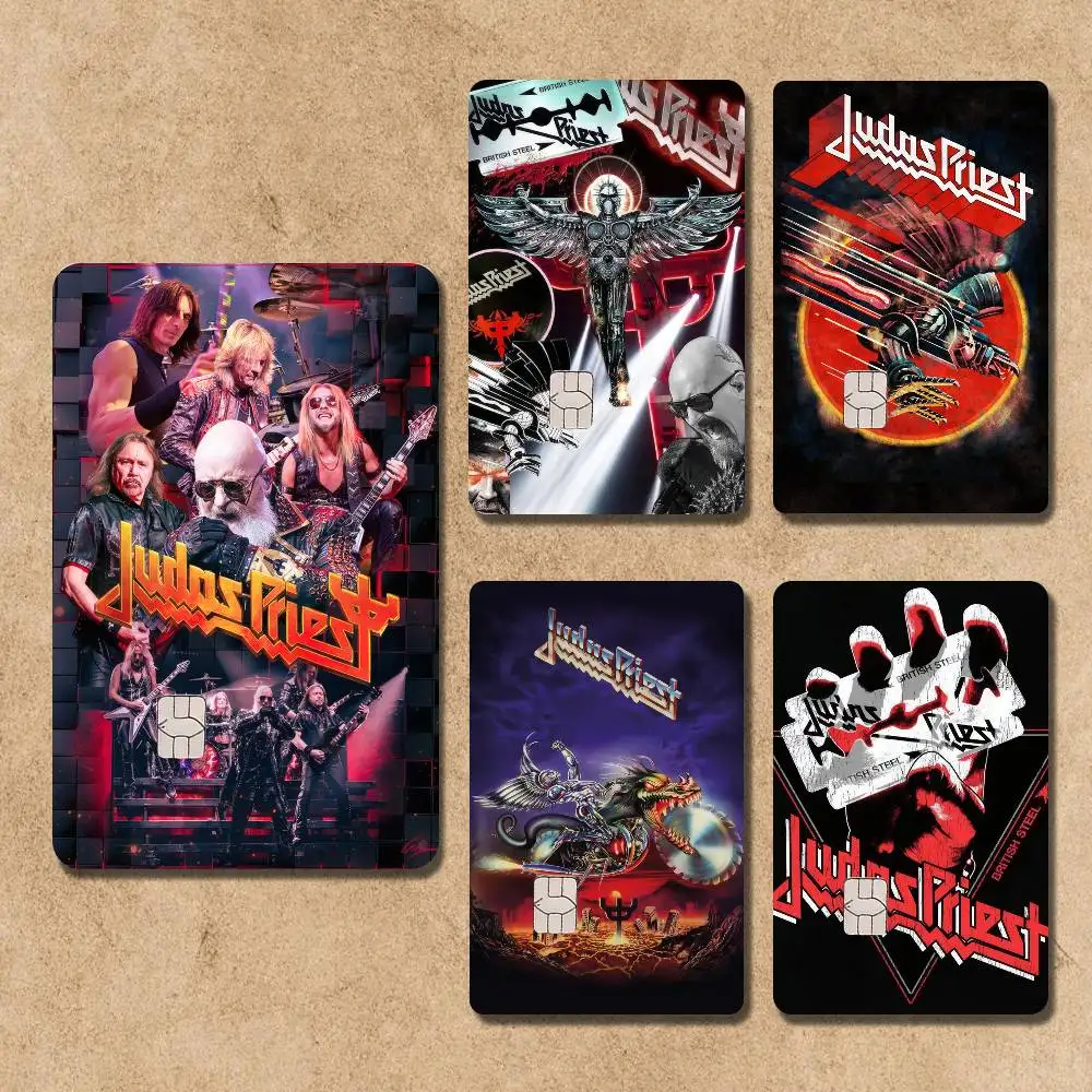 

Rock Band J-Judas Priest Card Stickers Credit Visa Debit Bank Charge Card Bus Metro Waterproof Sticker Decal Decoration