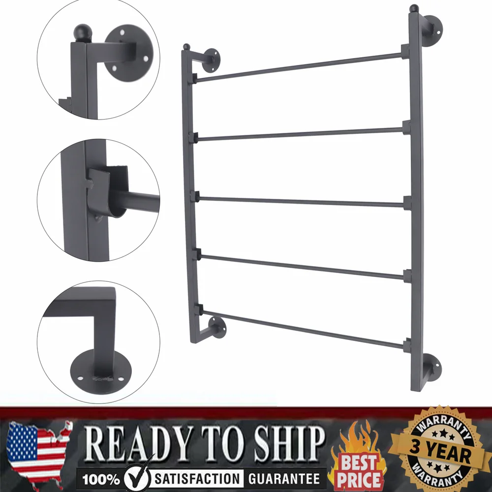 

Wall Mounted Display Rack Multi-usage Scarf Rack Scarf Display Stand Bathroom Hanging Rack