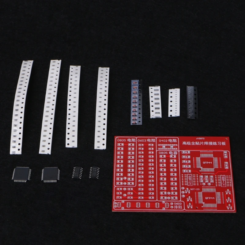 SMT Components Practice Board Solder Skill Training Beginner DIY