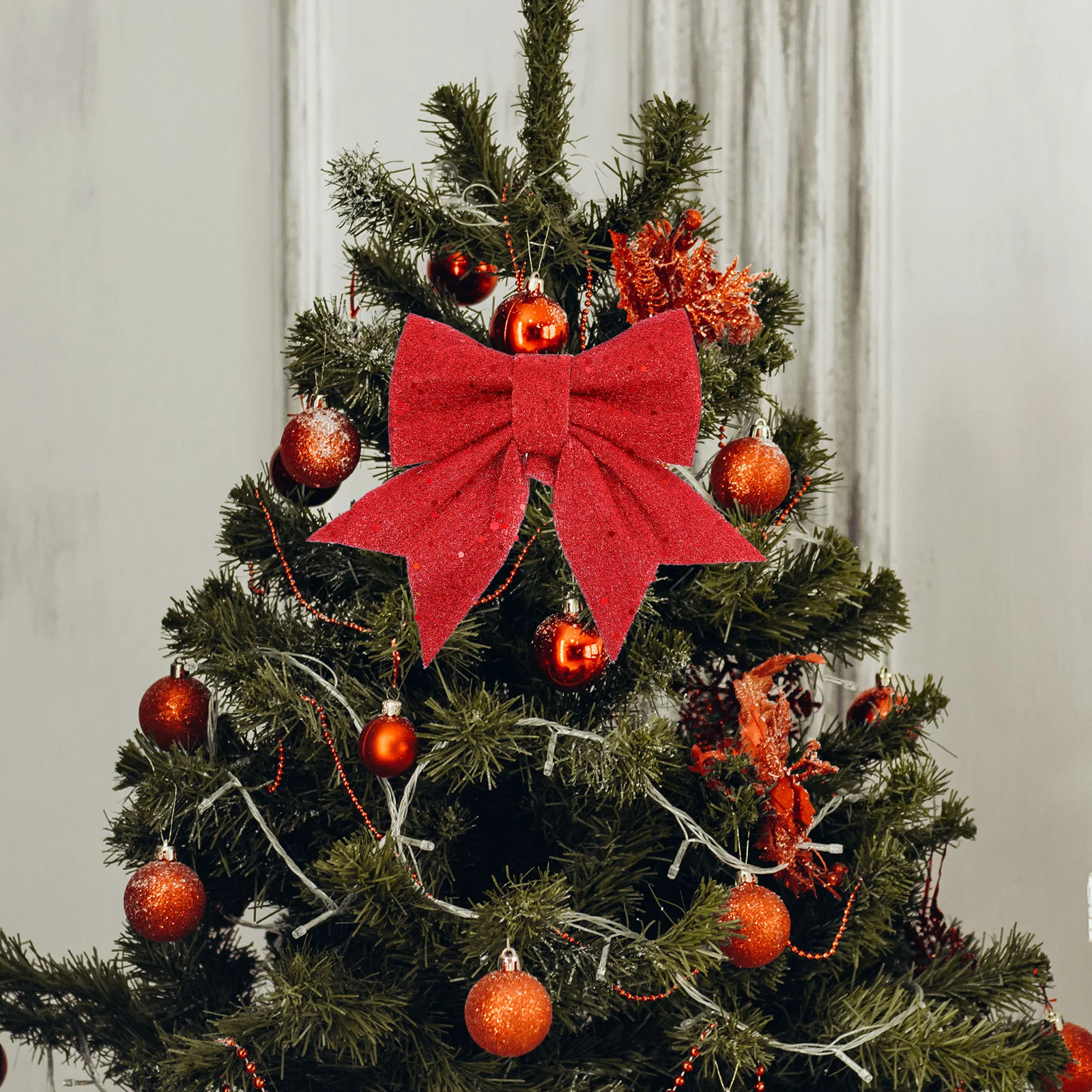 

6 Pcs Bow Decoration Christmas Tree Ornament Decorations Ornaments Pendant Bows for