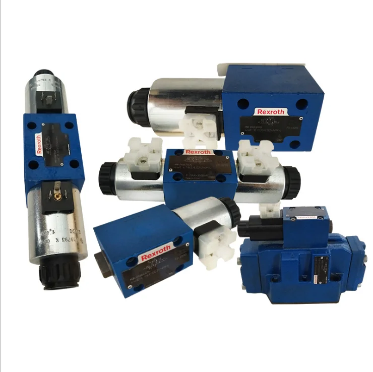 Rexroth 4WE6E1X/HG24N9K4 WE6J1X/24 4WE6D70/HG24N9K4 4WE6E1X Hydraulic directional control valve Cast iron solenoid valve